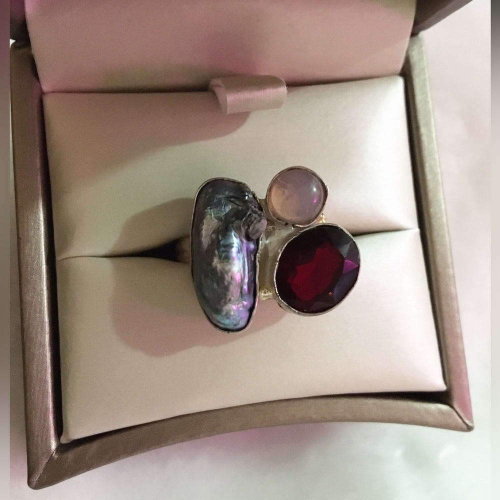 Elegant Red Fashion Ring